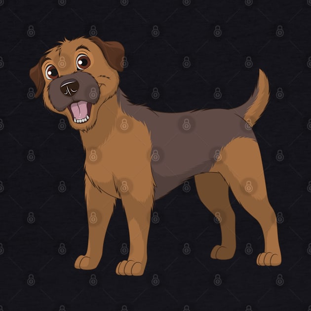 Border Terrier - Gift For Border Terrier Owner  Lover by HarrietsDogGifts